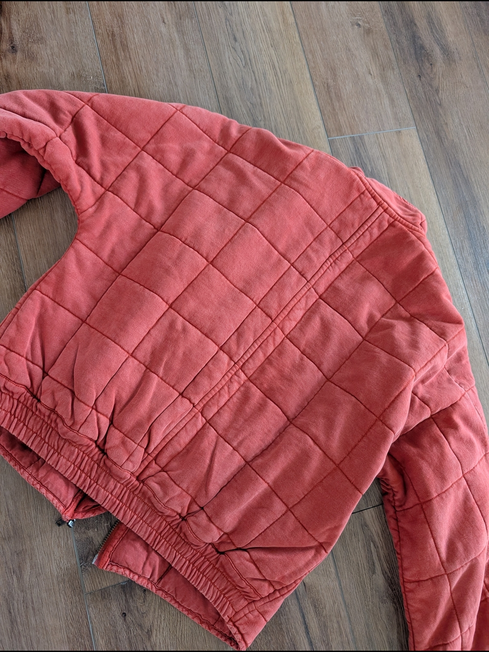 Free People Dolman Quilted Knit Jacket